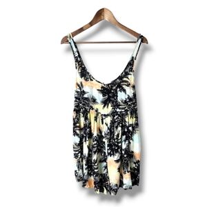 S.O.R.A.D Tropical Print Tank Romper | ATV  | Women's Small